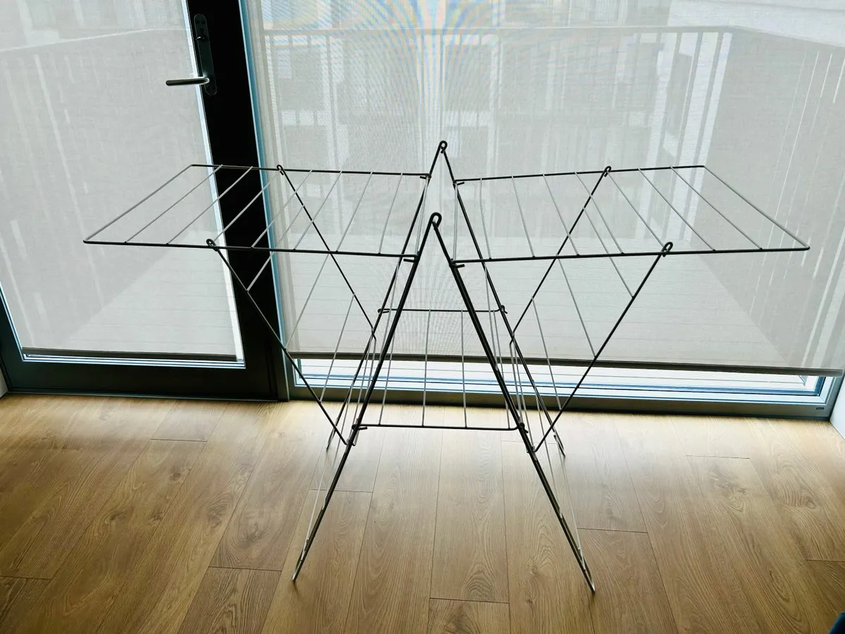 IKEA FROST Drying rack, in/outdoor, white - Image 4