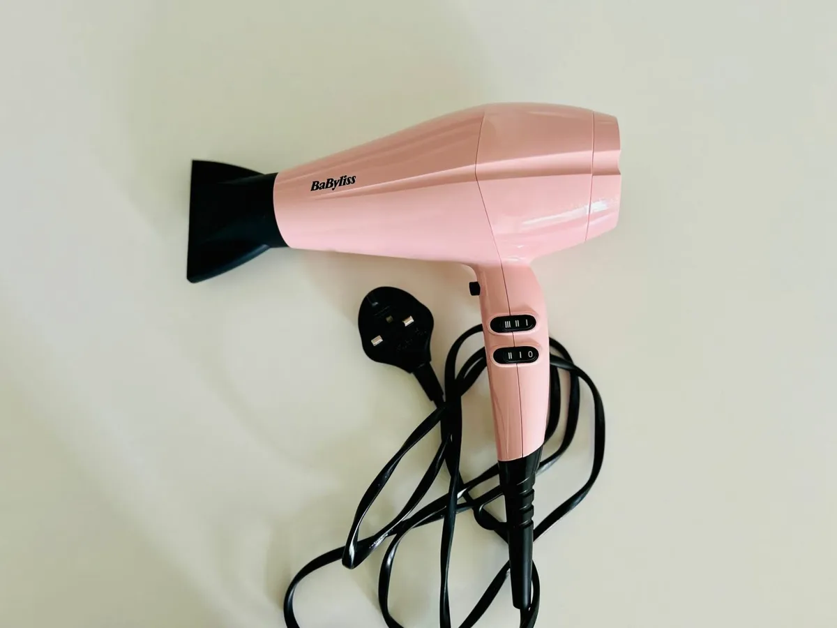 BaByliss Rose Blush 2200W Hair Dryer - Image 1