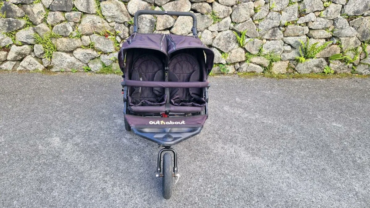 Out 'n' About Nipper V4 Double Buggy - Image 1