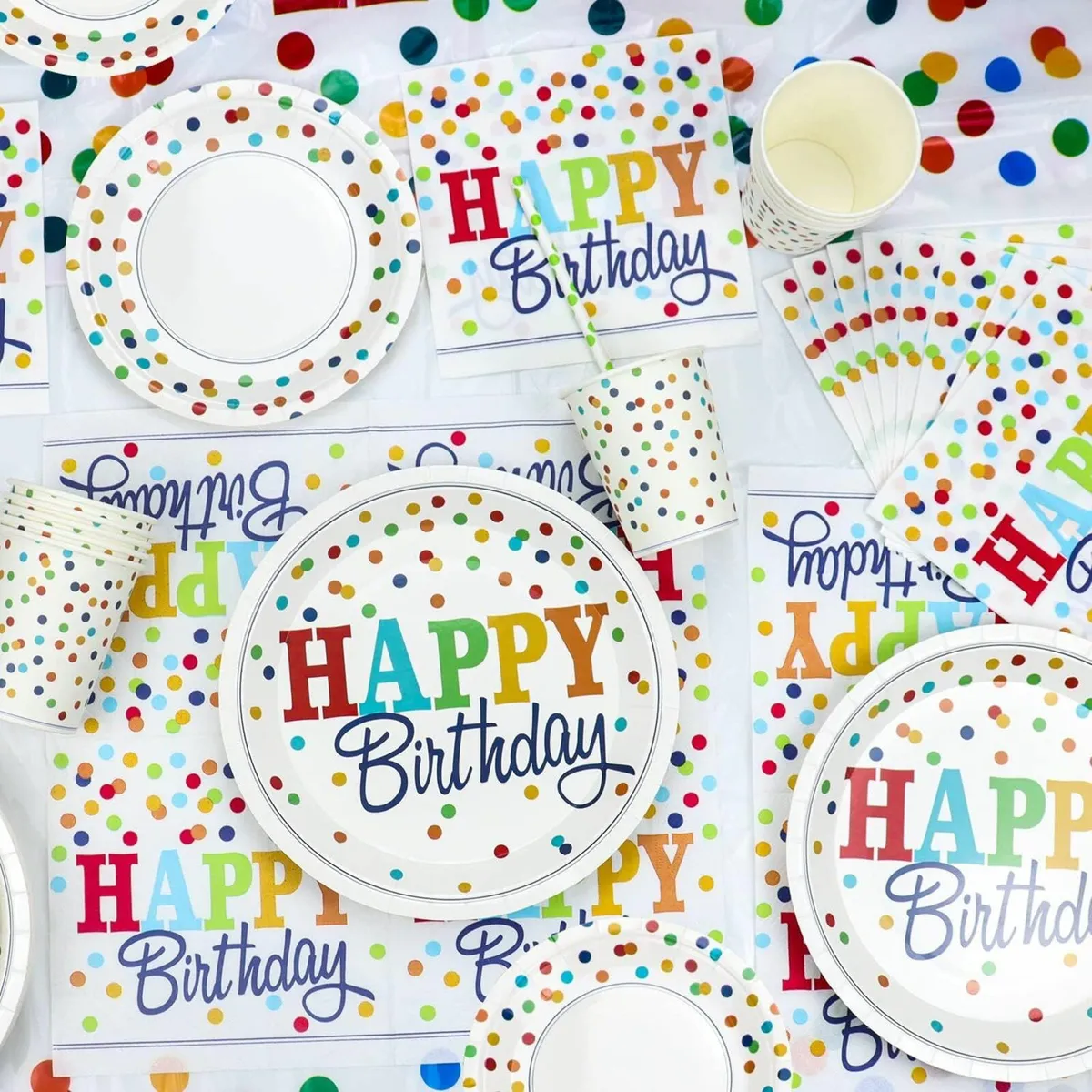 152 PCS Rainbow Party Supplies Colorful Balloons - Image 4
