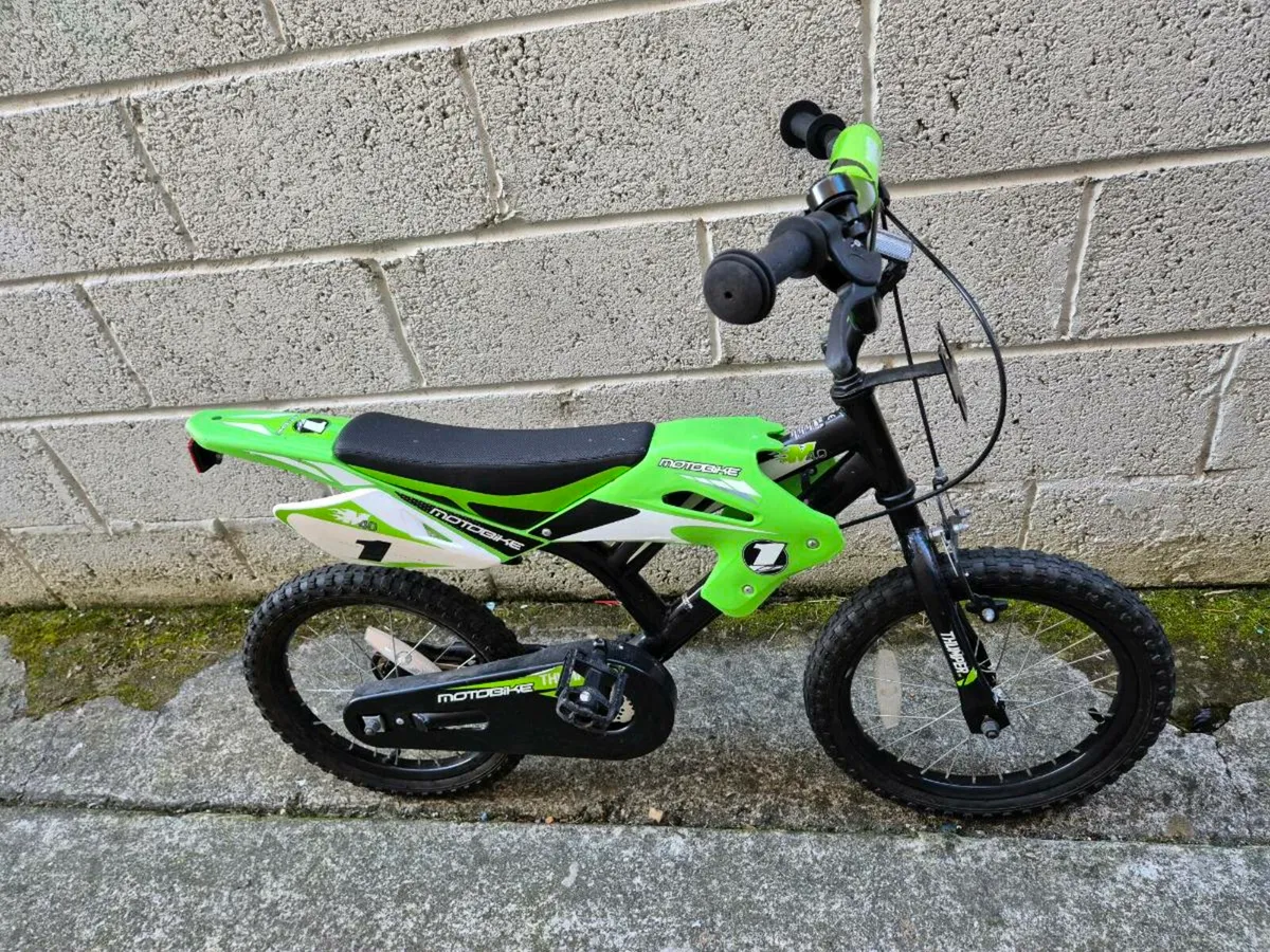16 Inch Moto X Motocross-Style Bike