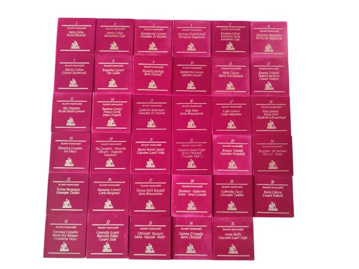Incontri Memorabili Full 35 CD Collection Cetra RARE Vintage Collectable - Image 1