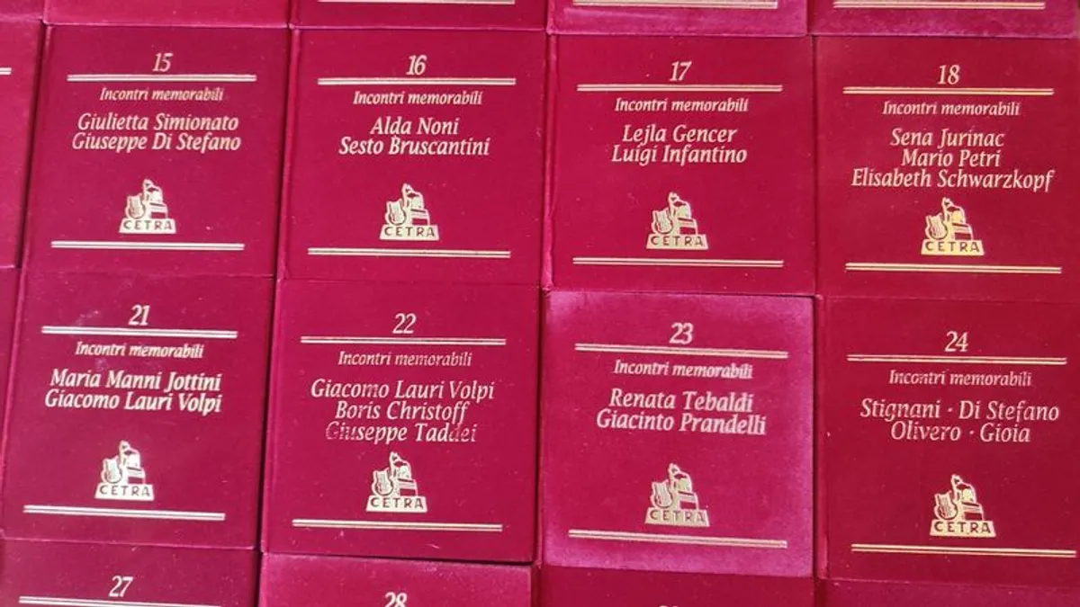 Incontri Memorabili Full 35 CD Collection Cetra RARE Vintage Collectable - Image 4