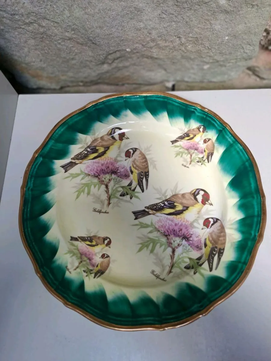 1992 Royal Doulton goldfinches plate - Image 2