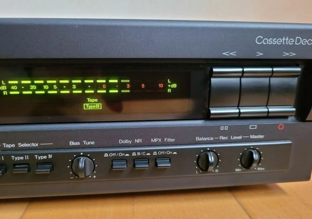 Nakamichi Cassette Deck 2 Tape Player - Image 3