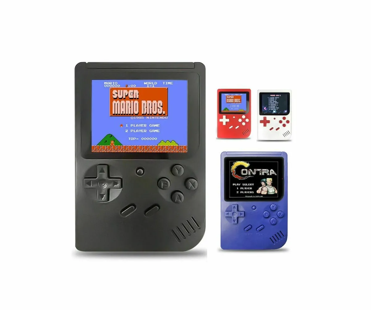 312+ Games Rechargeable Handheld NES GameBoy Style - Image 1