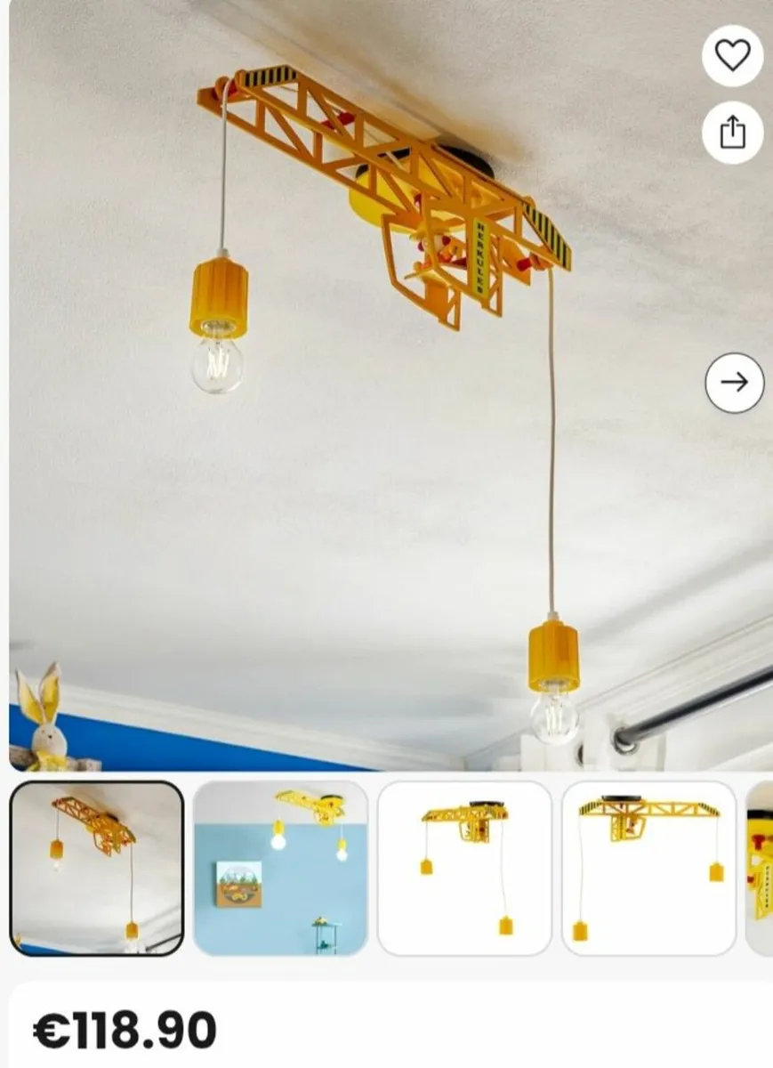 Children's light fitting crane - Image 2