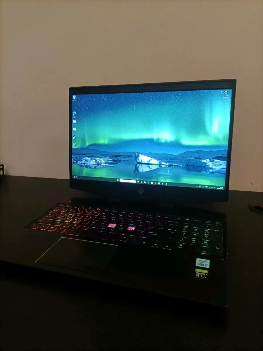 HP Omen Gaming Laptop (10th Gen i7 + RTX 2060 - Image 1