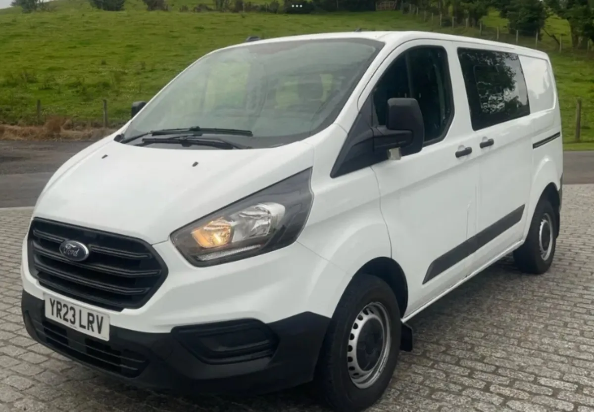 Ford Transit Custom 2023 WITH SIDE WINDOWS . - Image 1