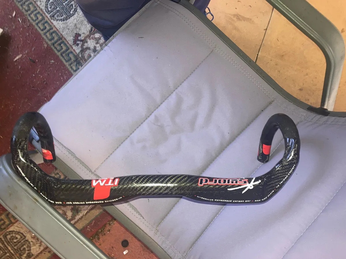 Carbon fibre ITM K SWORD handlebars. - Image 2