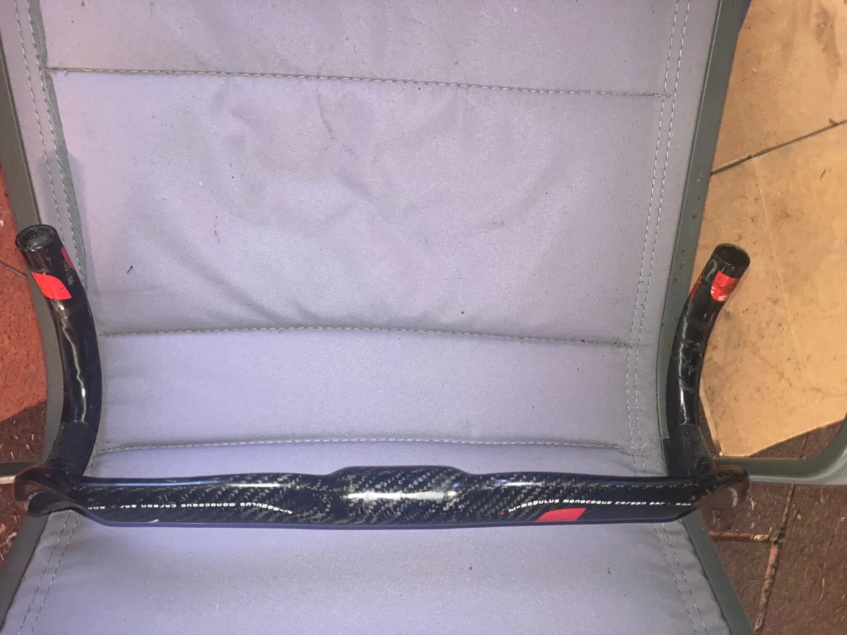 Carbon fibre ITM K SWORD handlebars. - Image 3