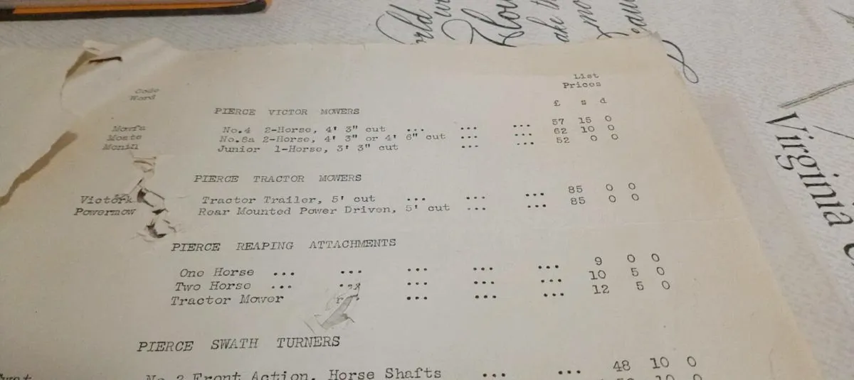 Pierce Price list for 1953 - Image 4