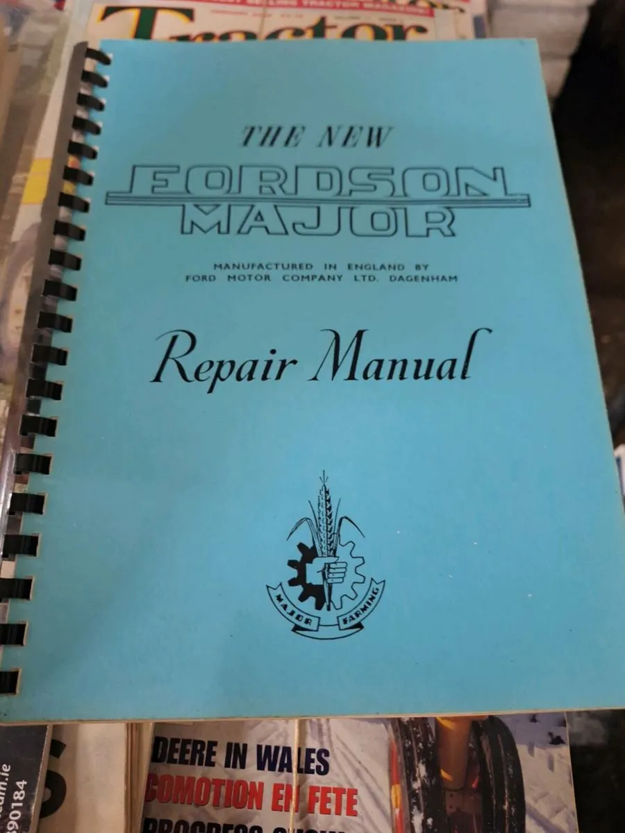 FORDSON MAGOR REPAIR MANUAL - Image 1