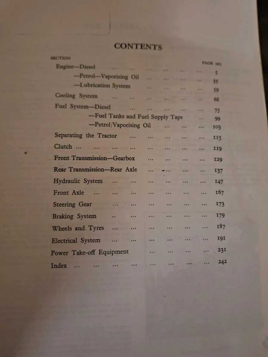 FORDSON MAGOR REPAIR MANUAL - Image 2