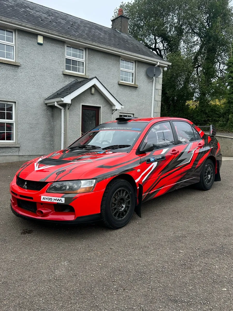 Mitsubishi evo9 rallycar - Image 2
