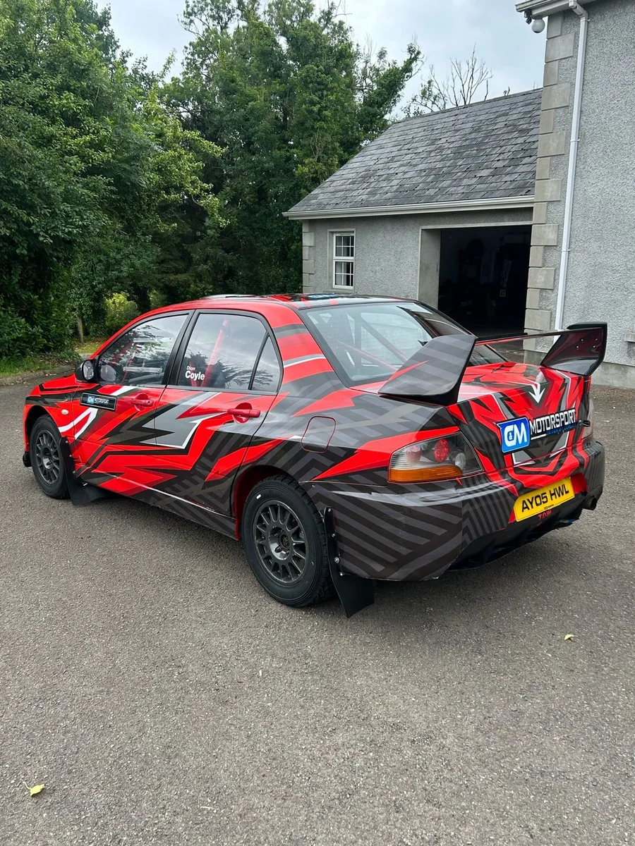 Mitsubishi evo9 rallycar - Image 3