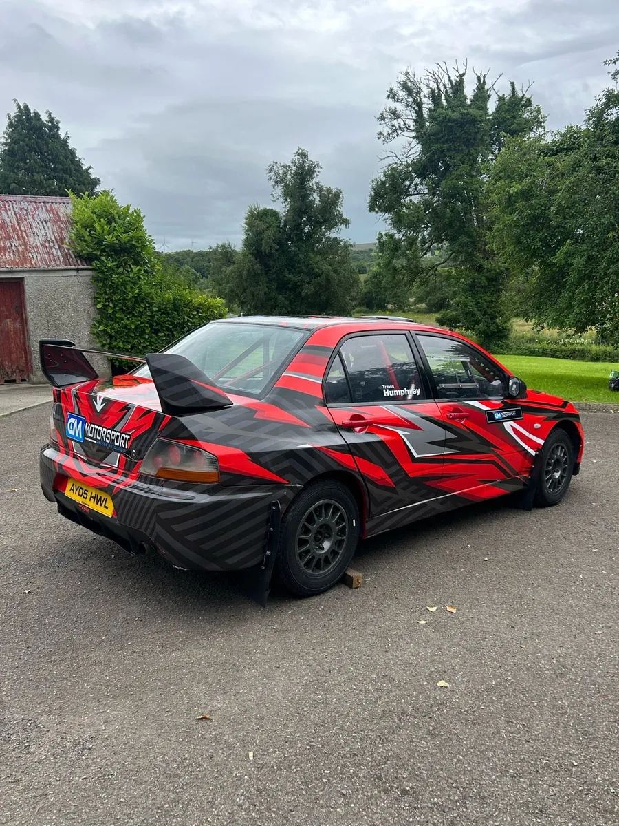 Mitsubishi evo9 rallycar - Image 4