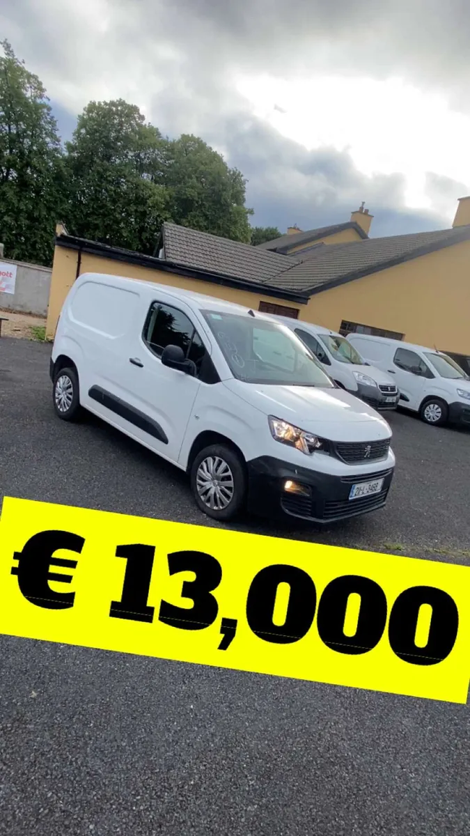 2021 Peugeot Partner 3 Seater - Image 1