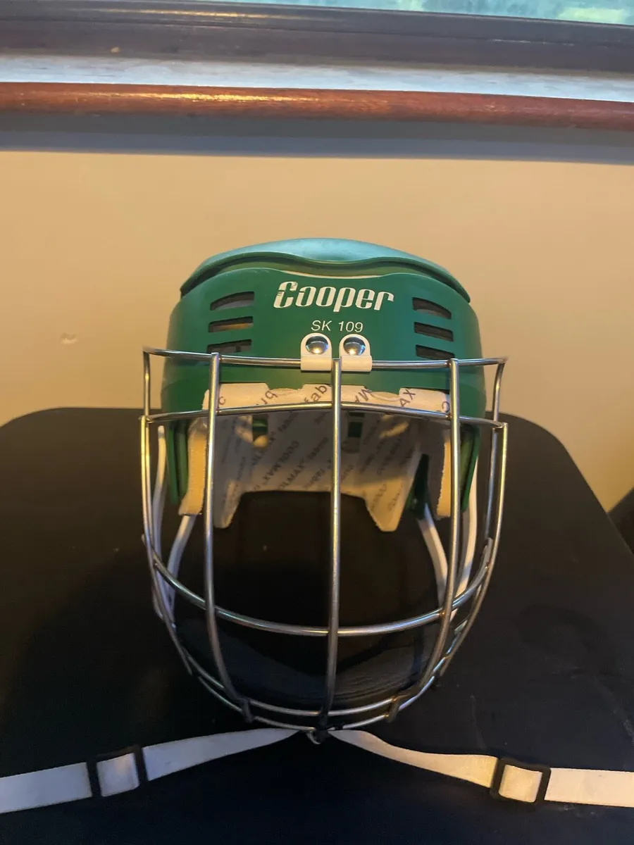 Green Cooper Hurling Helmet SK109 - Image 1