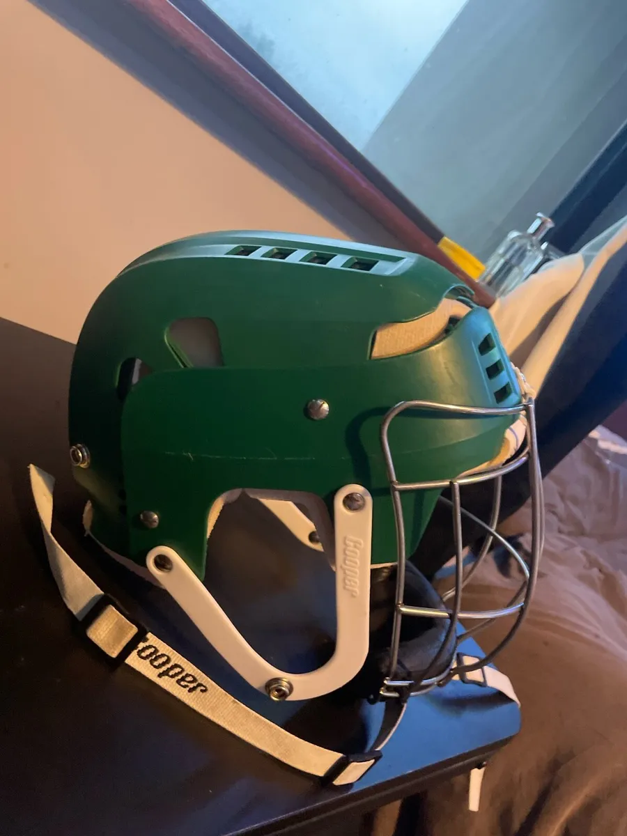 Green Cooper Hurling Helmet SK109 - Image 2