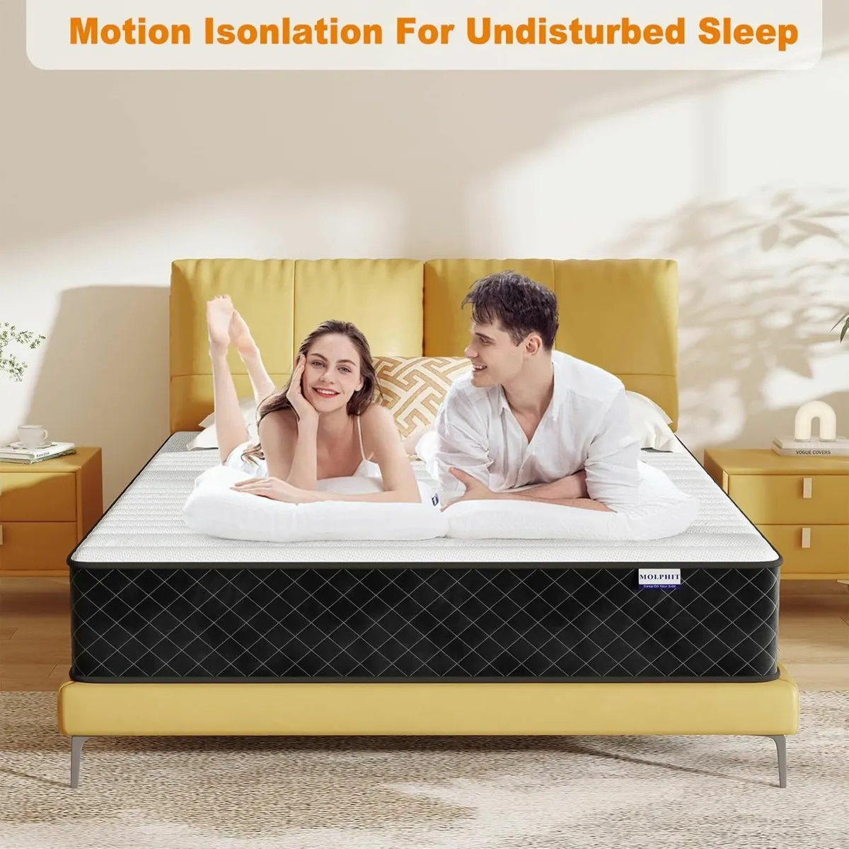 Single Mattress Firmness Pressure Relief 90x190cm - Image 2