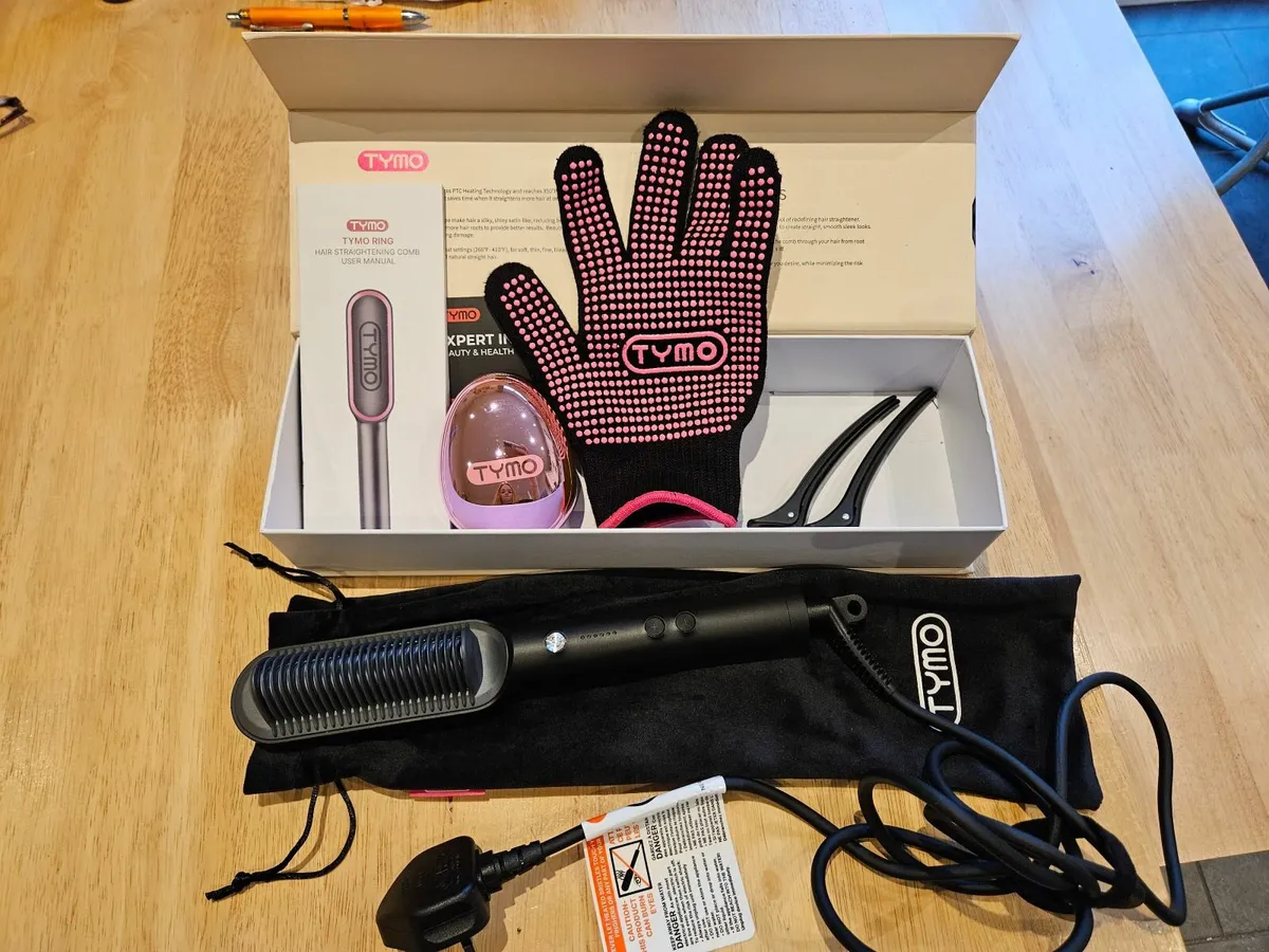 Tymo hair straightening brush - Image 1
