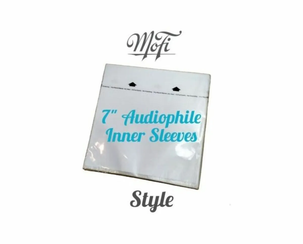 7" Deluxe Vinyl Record Audiophile Inner Sleeves - Image 1
