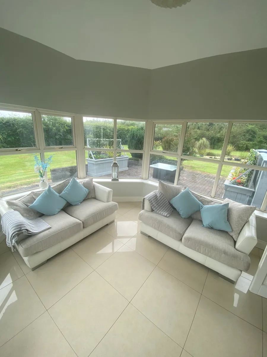 Two Seater Sofa Set - Image 1