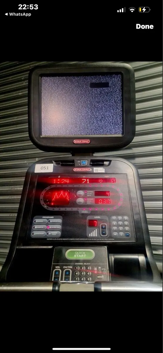 2 STAR TRAC RECUMBENT BIKES €995 PAIR - Image 3