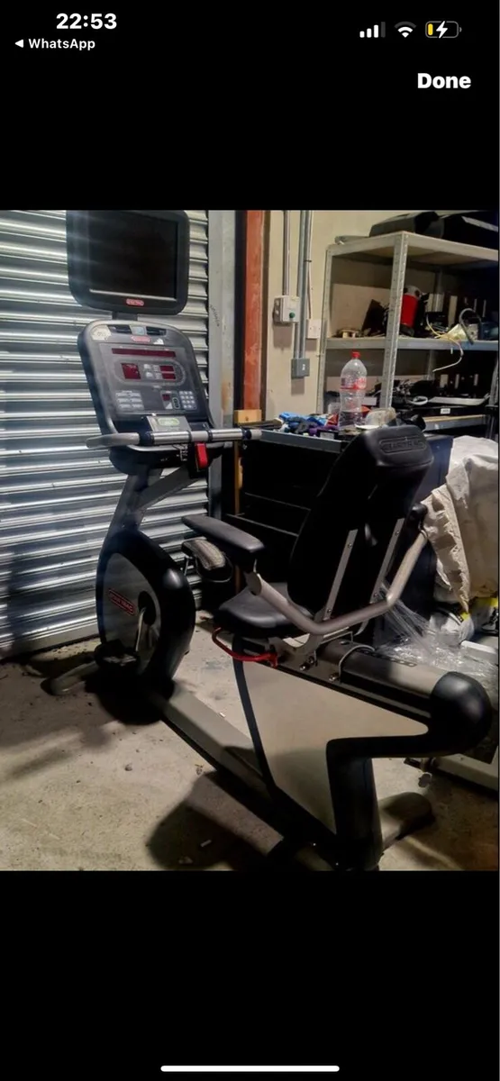 2 STAR TRAC RECUMBENT BIKES €995 PAIR - Image 4
