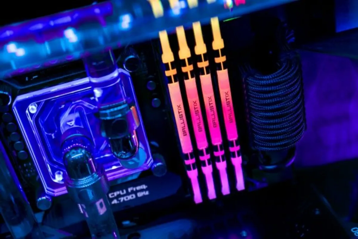 Crucial Ballistix DDR4 3600 16GB RGB Ram Kit - Image 3