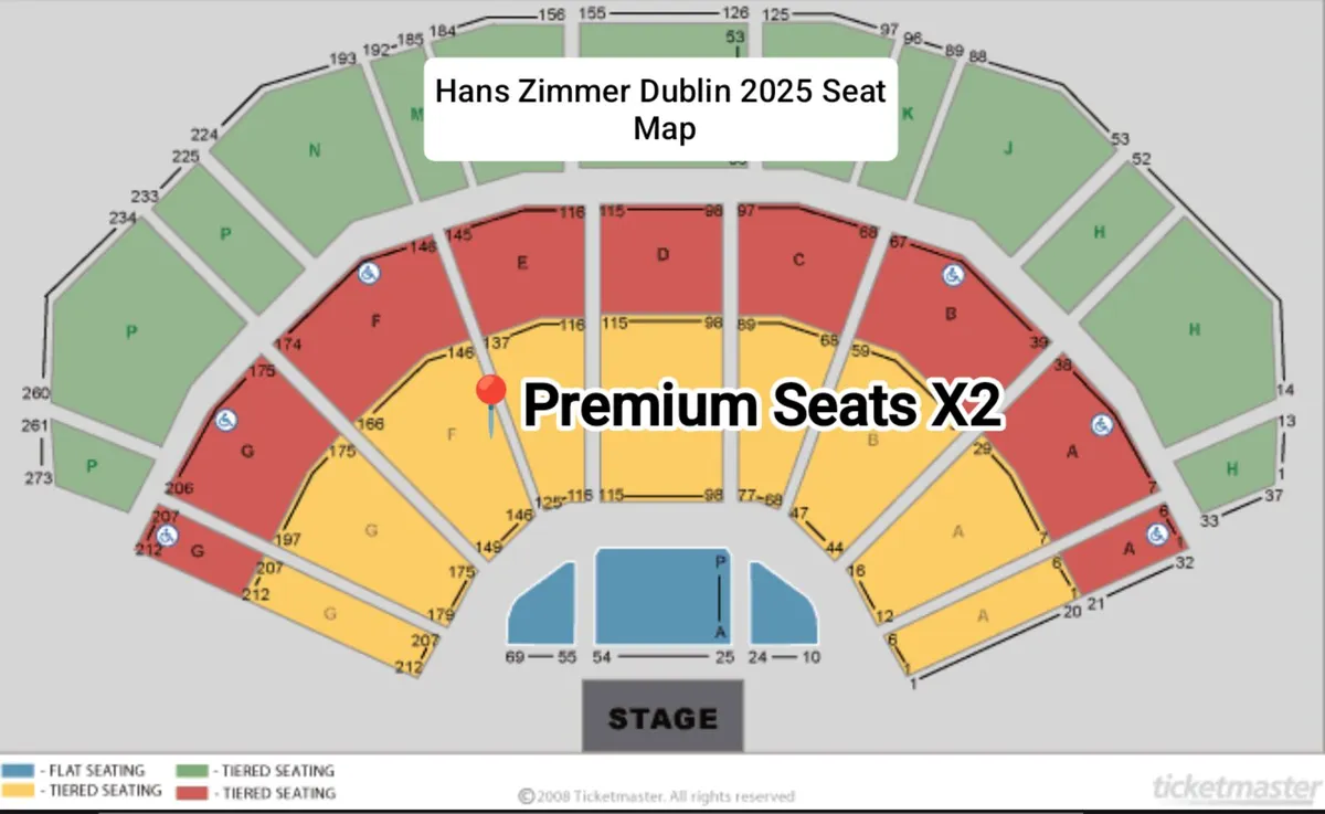 2 Premium Tickets - Han Zimmer Live 2025 - Image 3