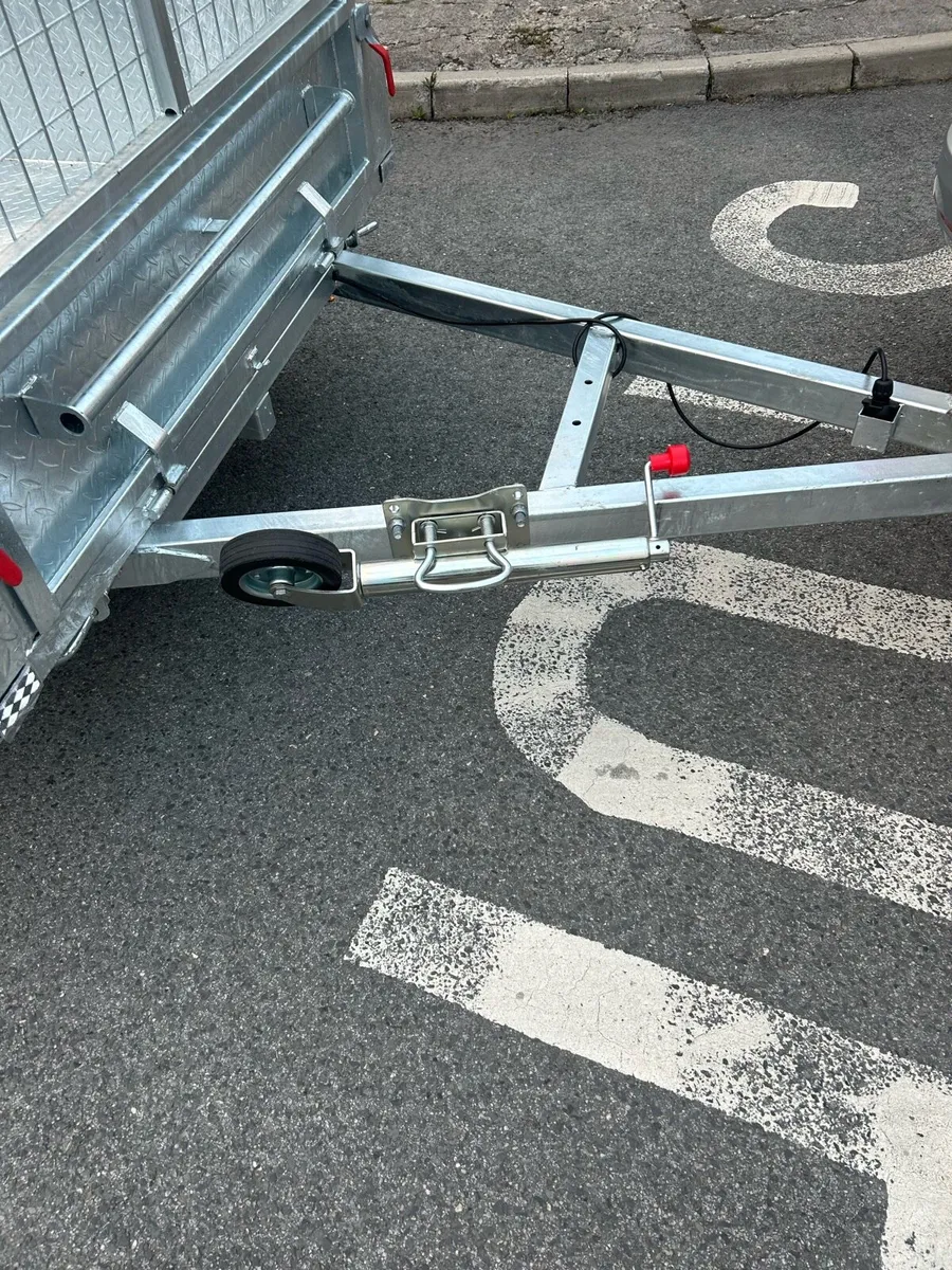 Brand new 7 x4 ft galvanised mesh trailer - Image 3