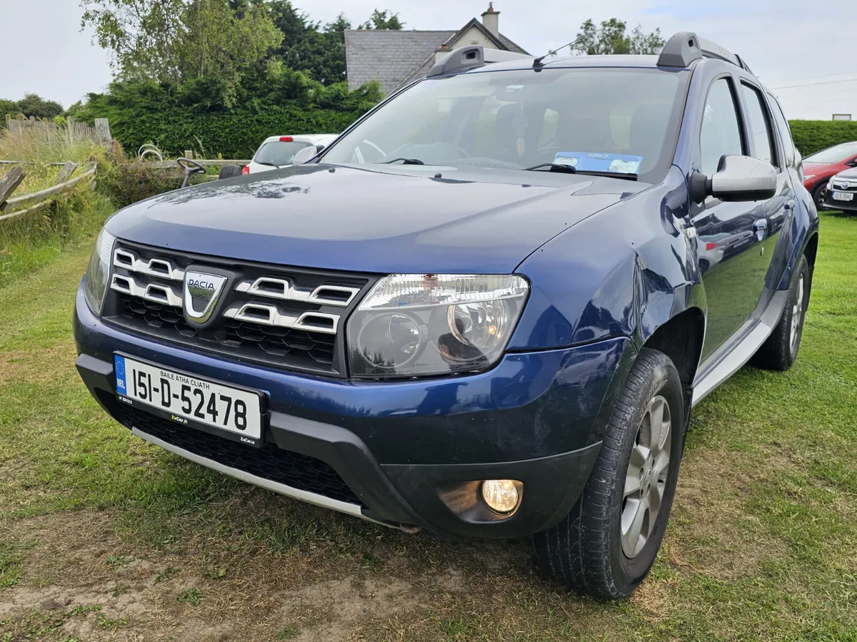 Dacia Duster 2015 4wd low miles nct&tax €4444 - Image 4