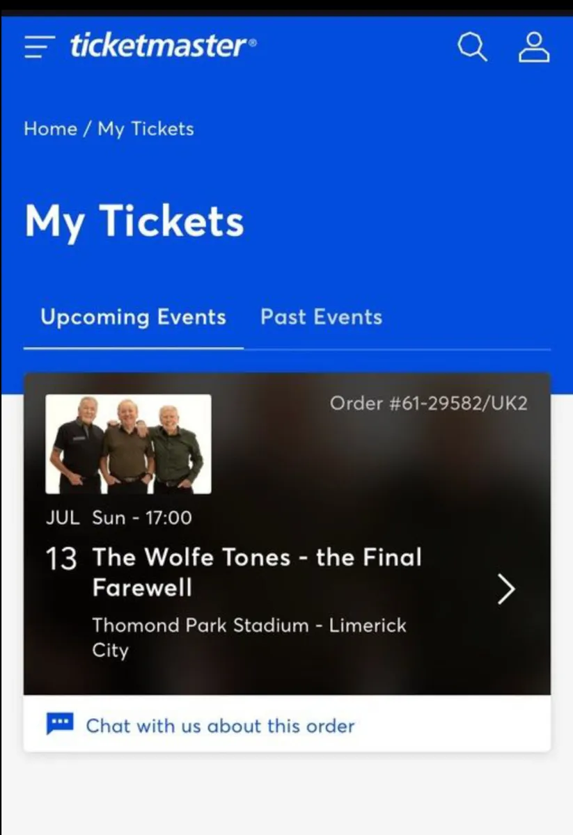Wolfe Tones tickets - Image 1