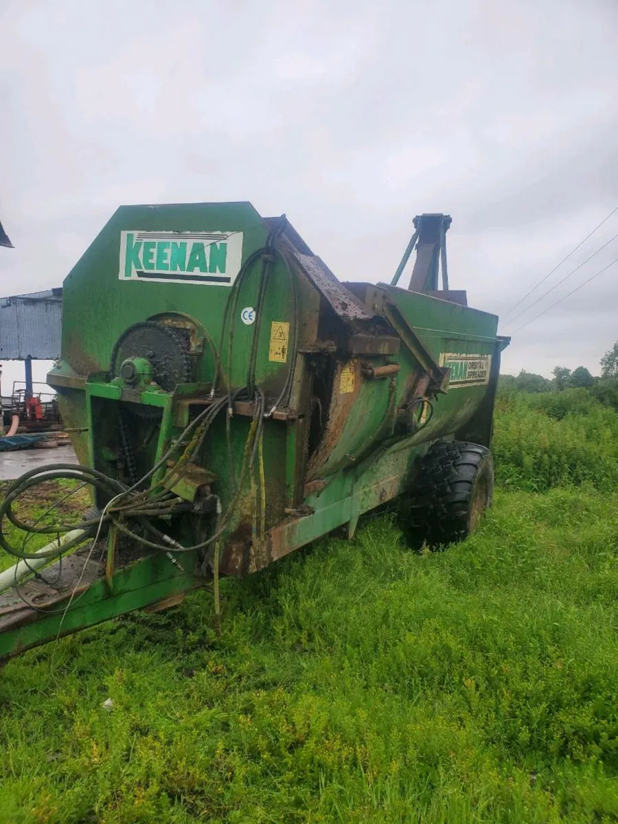 Keenan 12 ton with greedy boards - Image 1