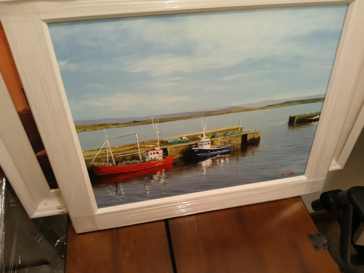 Oil painting original connamara cogalway - Image 3