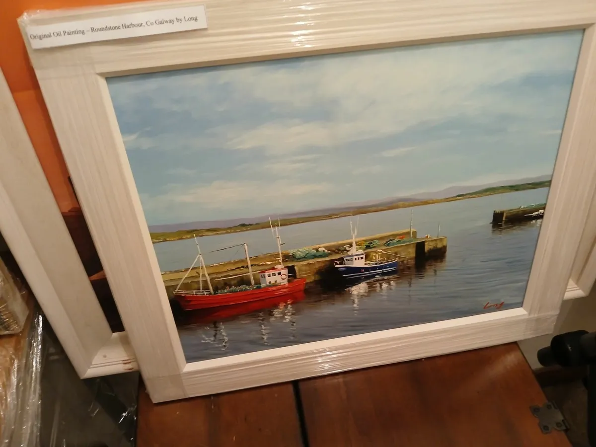 Oil painting original connamara cogalway - Image 4
