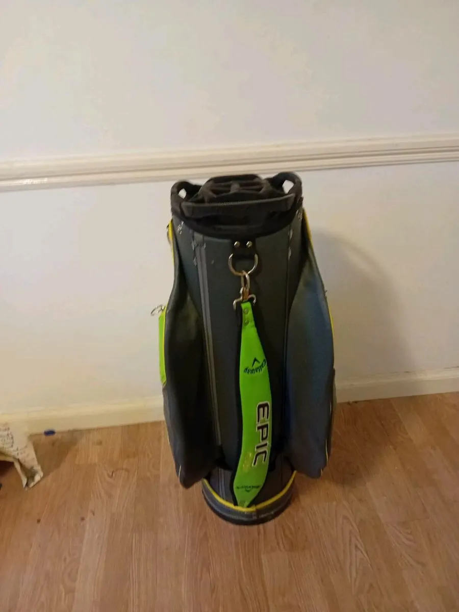 Callaway Epic Flash tour bag green/white - Image 2