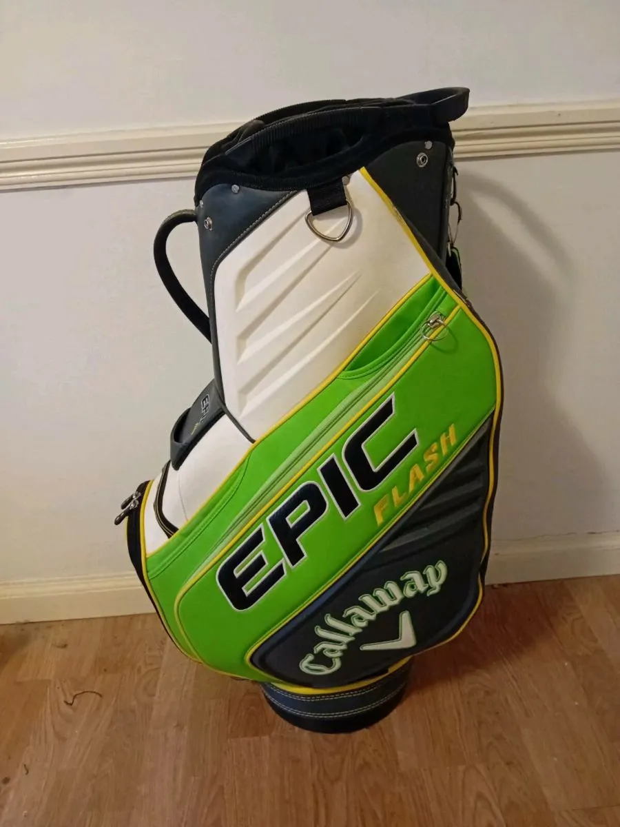 Callaway Epic Flash tour bag green/white - Image 4
