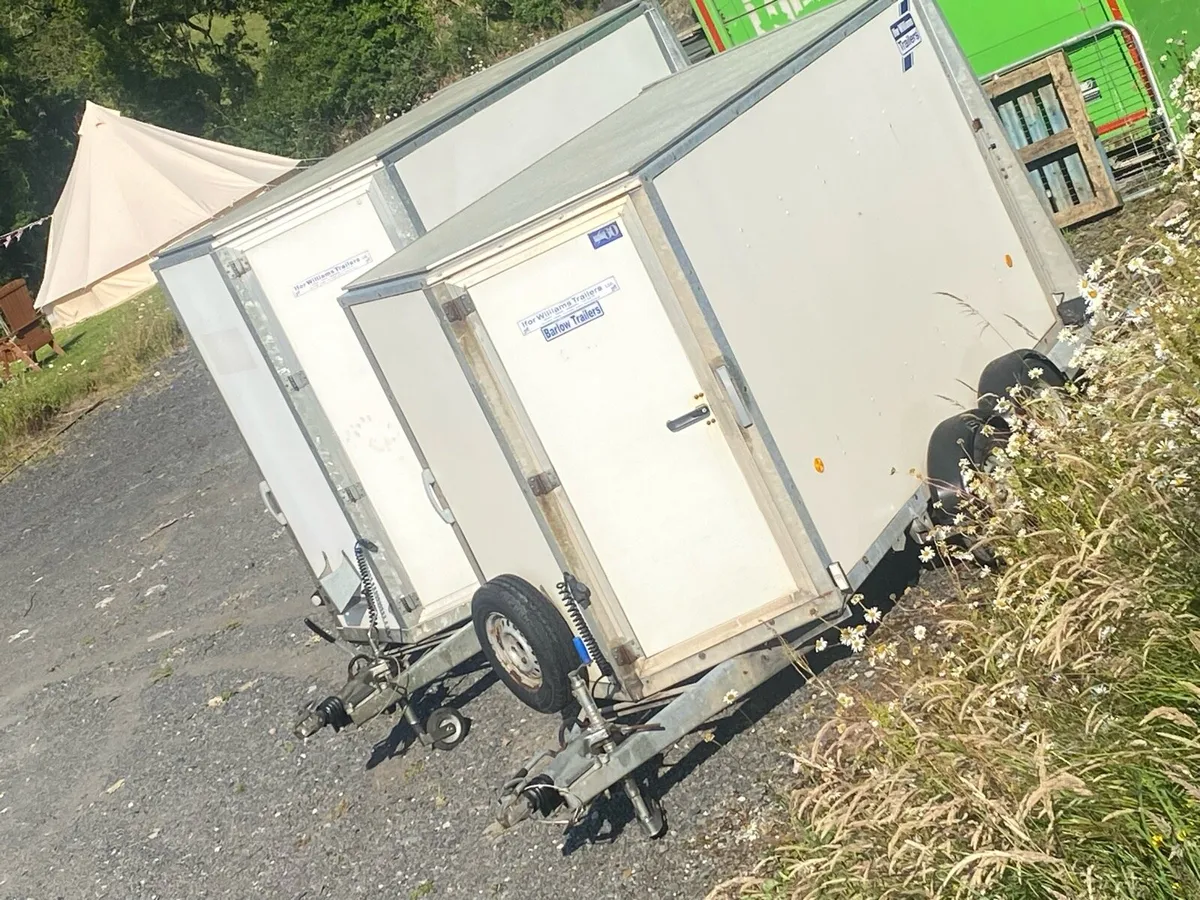10x5 ifor Williams Box trailers - Image 1