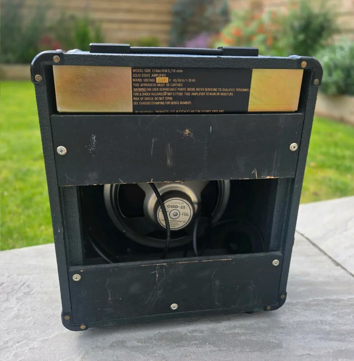 Marshall Reverb 12 5205 Vintage Amp - Image 4
