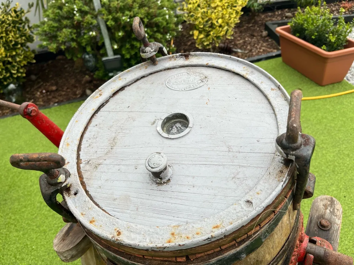 Vintage Barrel of butter - Image 2