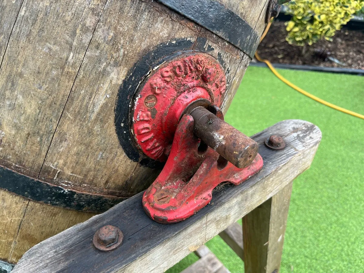 Vintage Barrel of butter - Image 3