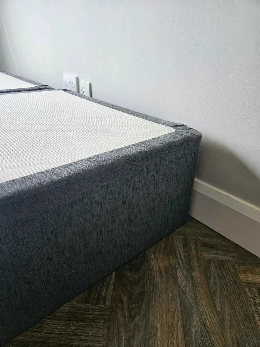 Double Divan bed base. Super King Size - Image 1