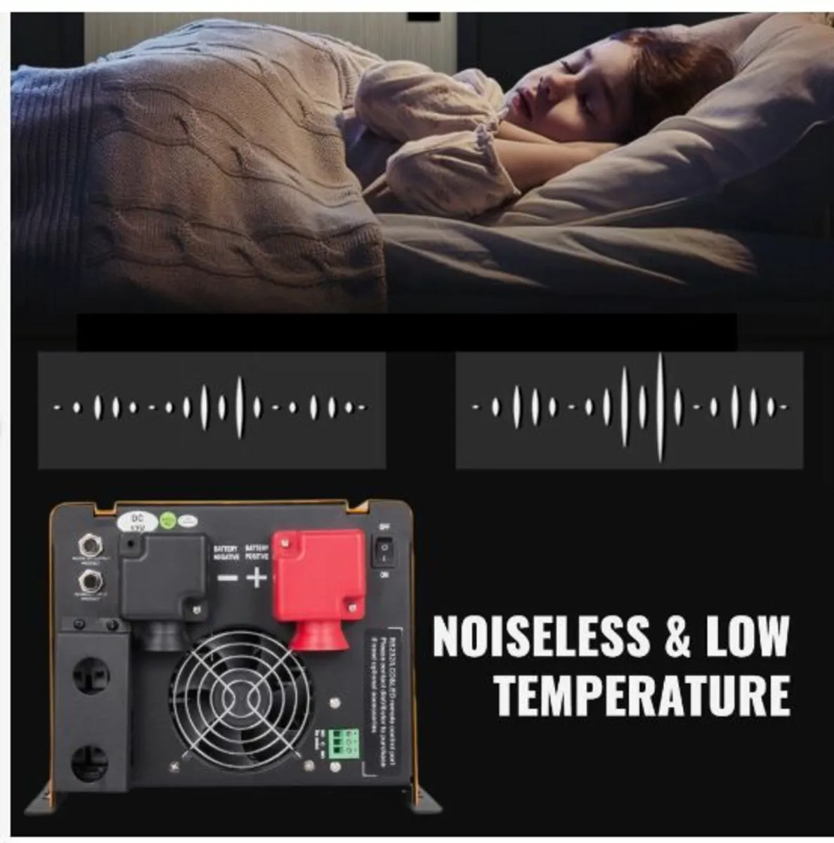 3000W 12V Low Frequency Pure Sine Wave Power Inve - Image 2