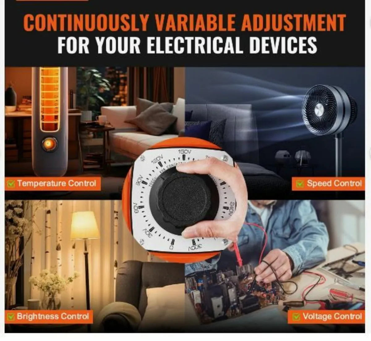 2000VA Variable Voltage Transformer - Image 2