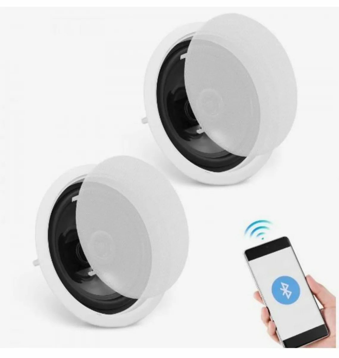 2 PCs 6.5'' Bluetooth Ceiling Speakers 150W - Image 1