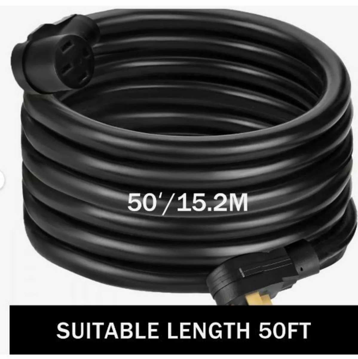 50FT 8AWG/4C RV Extension Cord Trailer Truck - Image 3