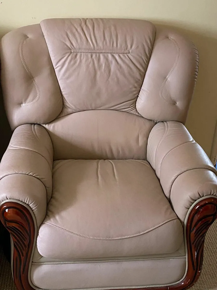 Leather Suite of furniture-final discounted price - Image 2